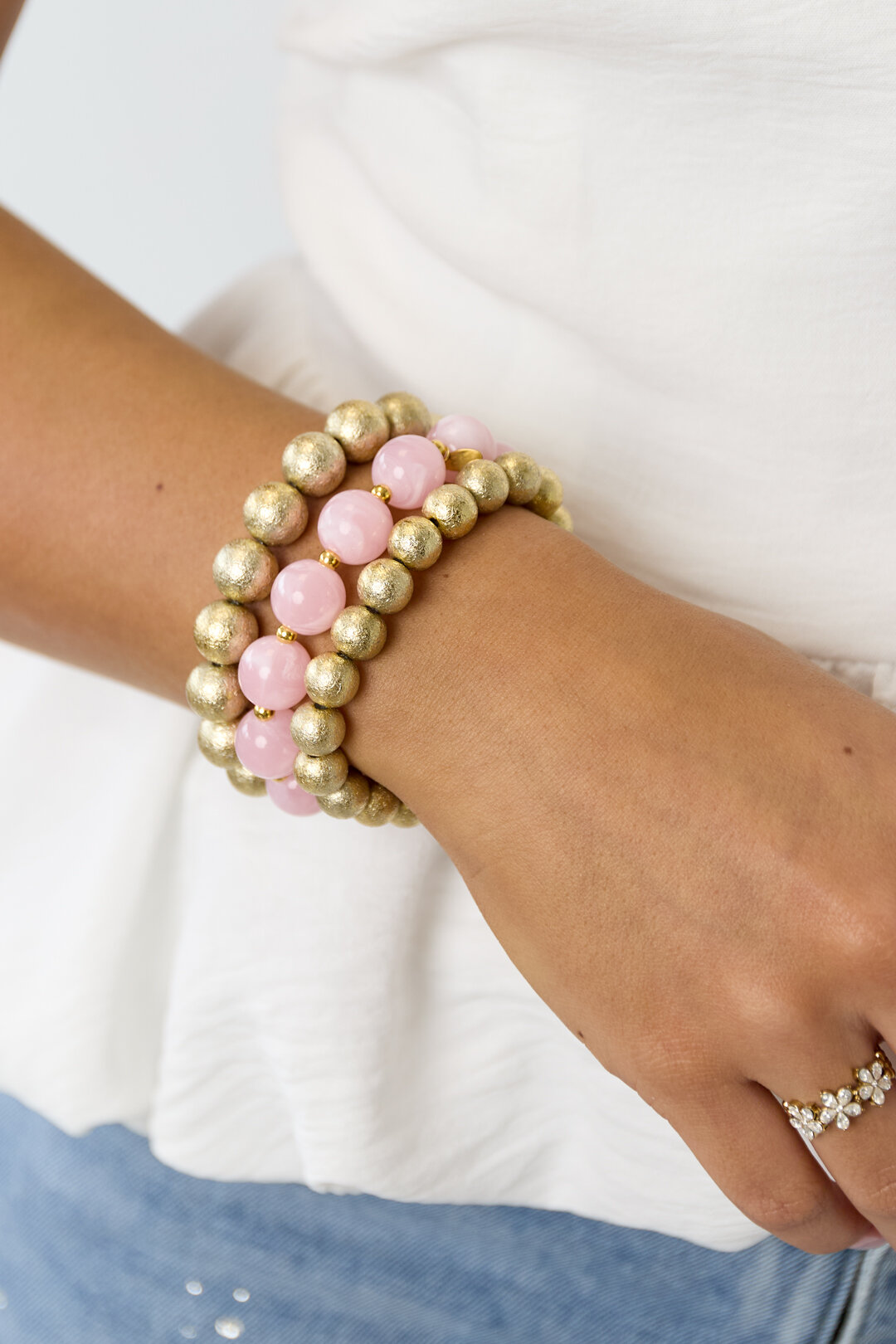 Bracelets set of 3 with beads h5 Picture2