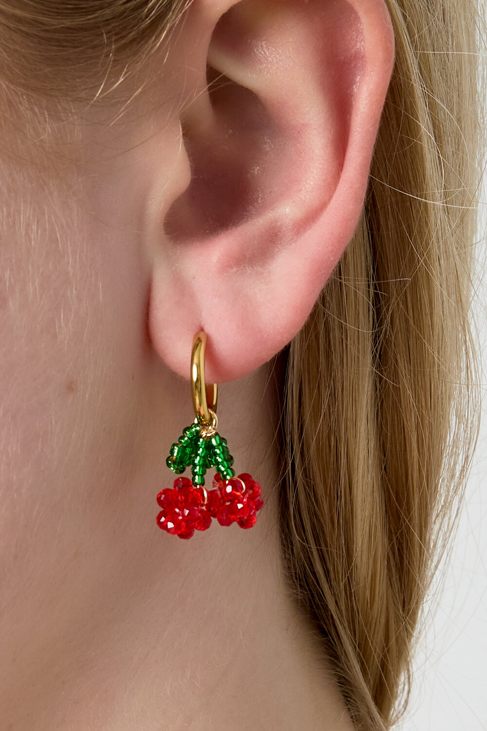 Stainless Steel Drop Earrings Plant Casual Daily Simple Series Women's jewelry h5Picture2