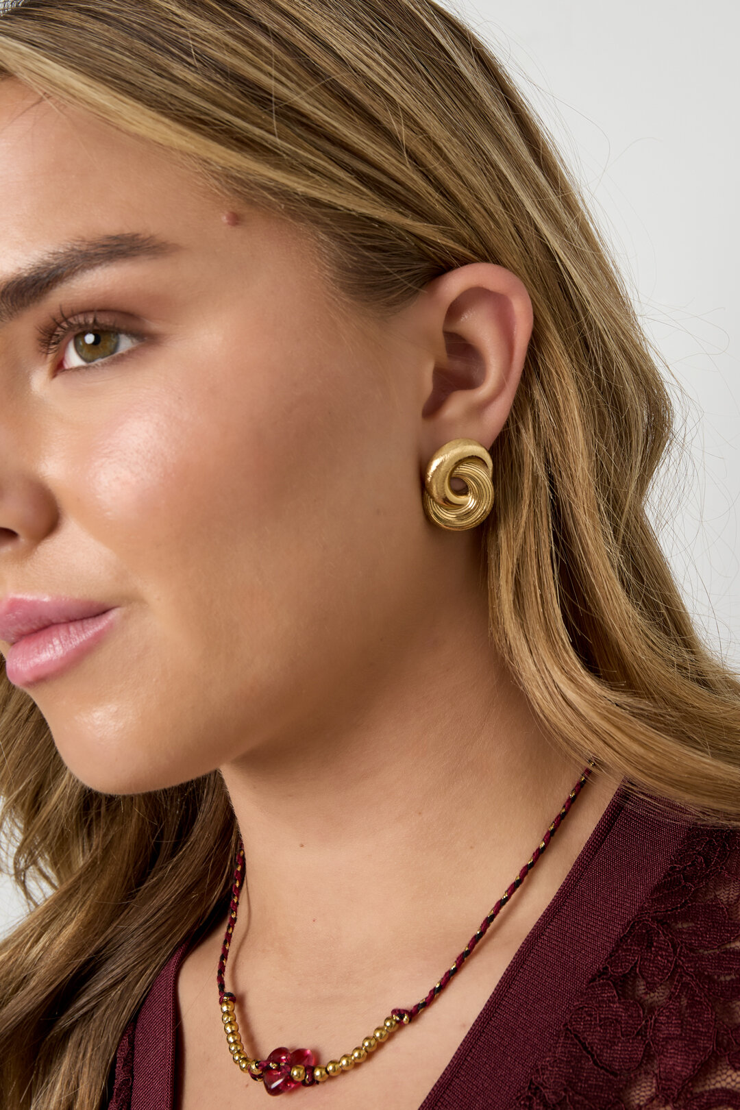 boucles d'oreilles infinity twist Image2