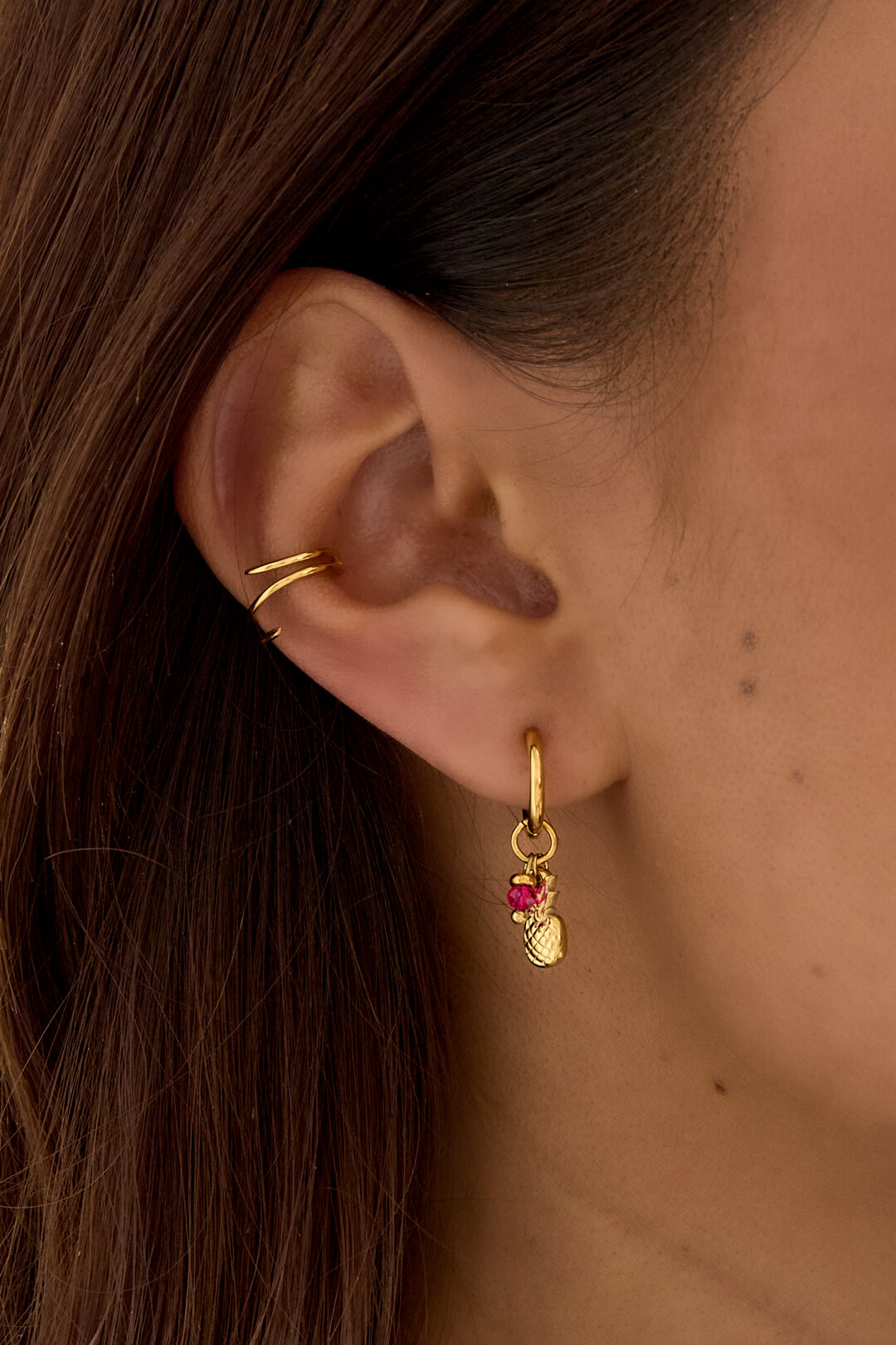 earrings pineapple aura Picture4