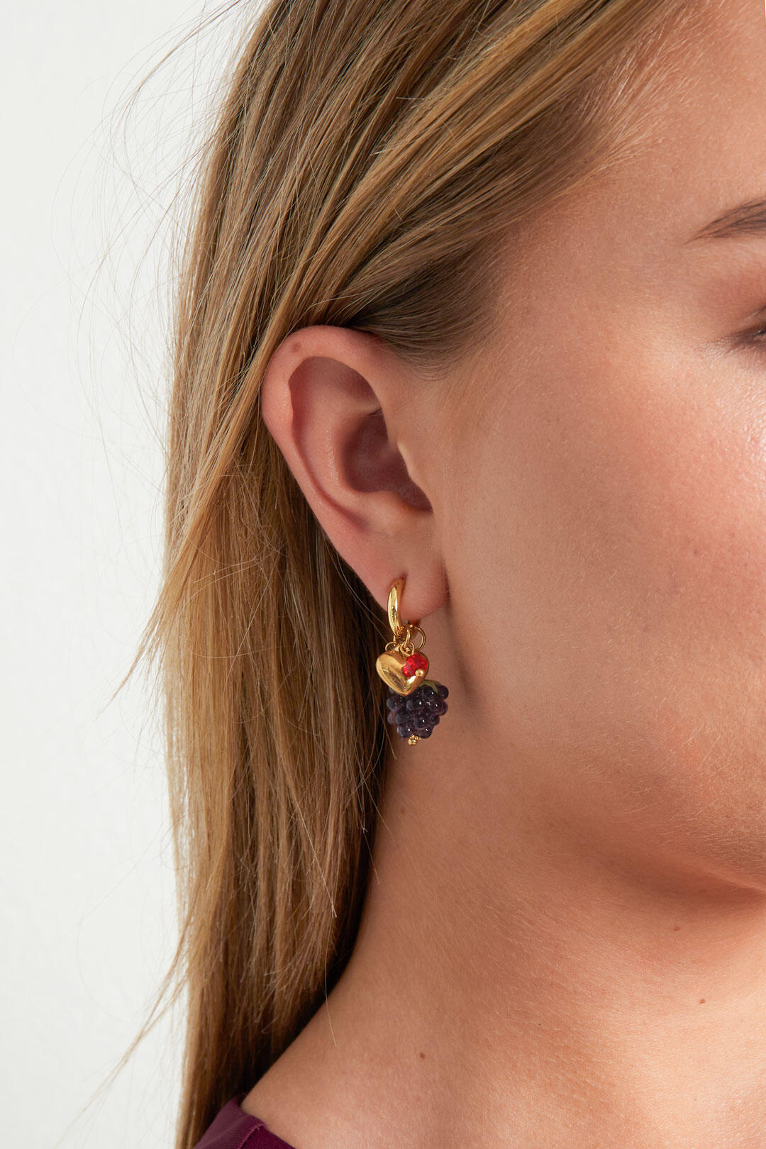 Edelstahl Tropfen Ohrringe obst Täglich Täglich Einfache Serie frauen schmuck