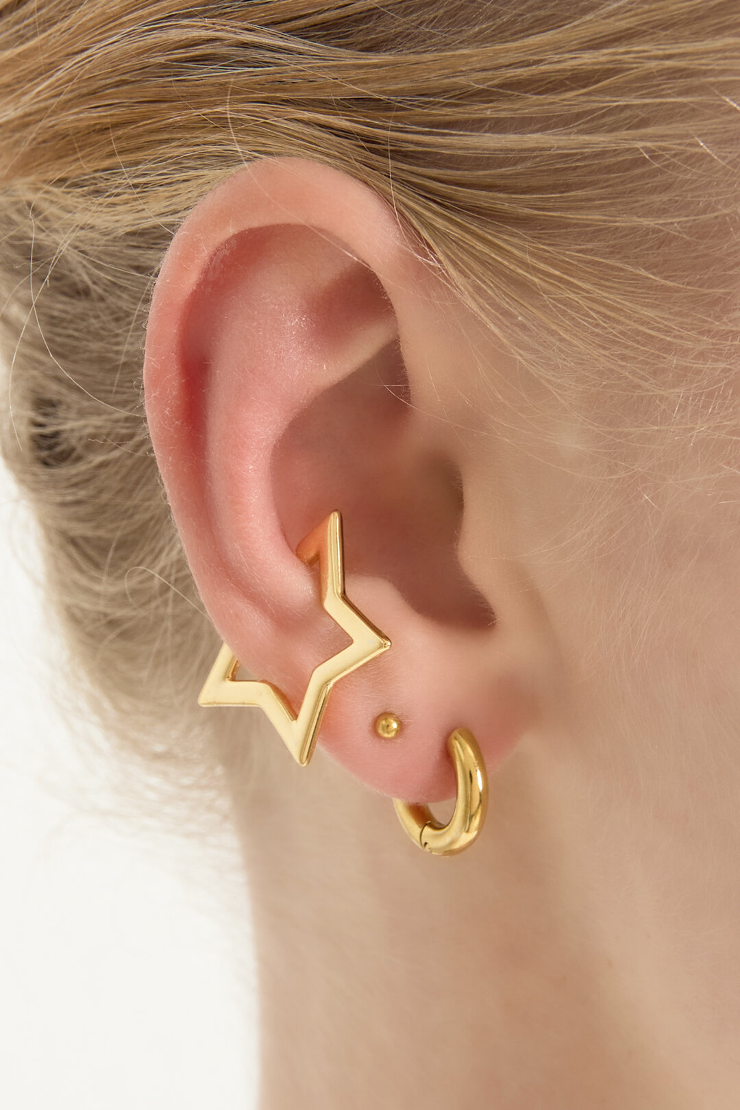 Copper Ear Cuffs Star Casual Daily 2