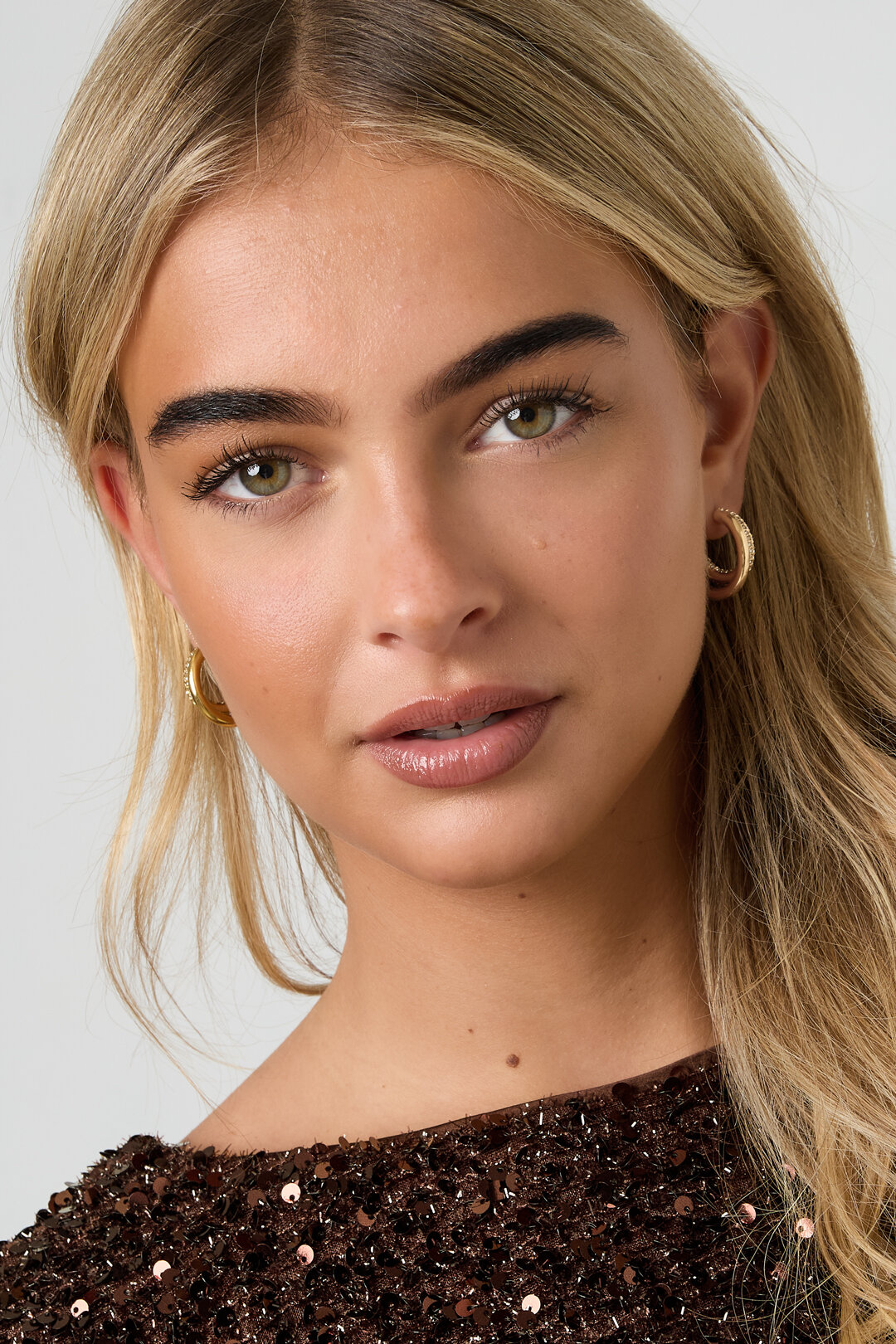 Stainless Steel Hoop Earrings circle Casual Daily Simple Series Women's jewelry h5 Picture2