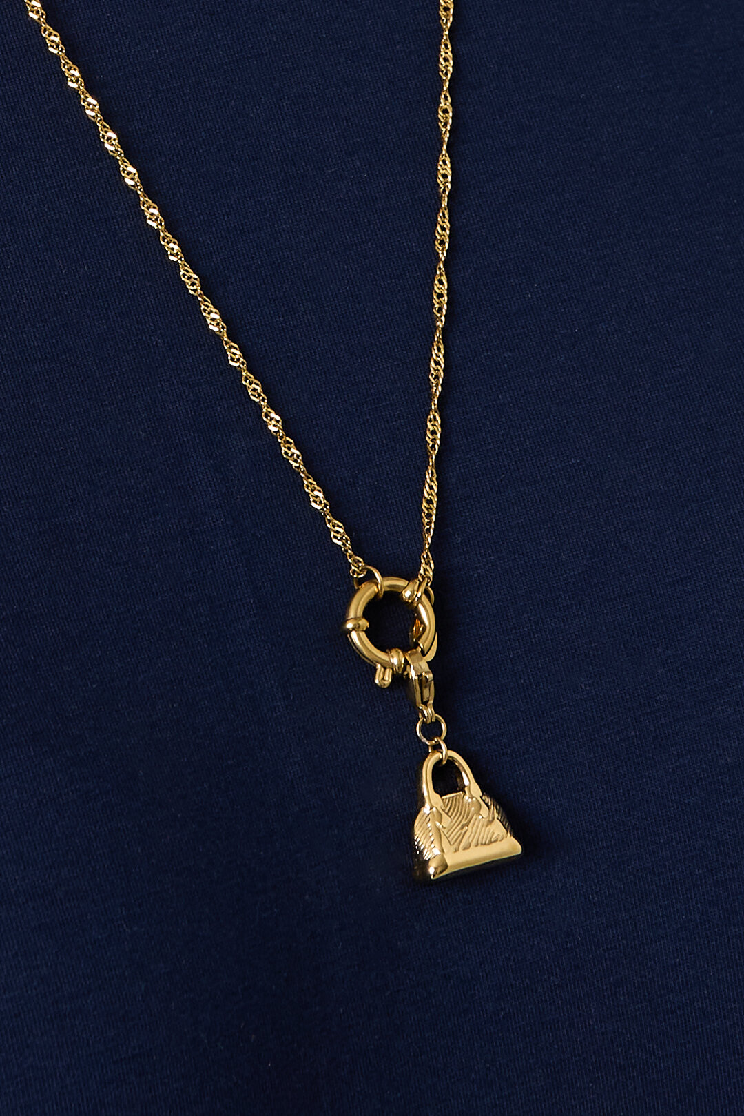 Handbag jewelry charm