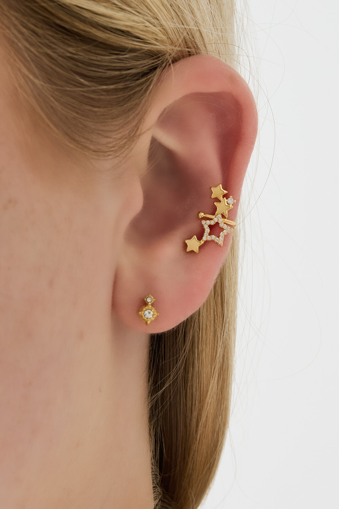Copper Ear Cuffs Star Casual Daily Picture2