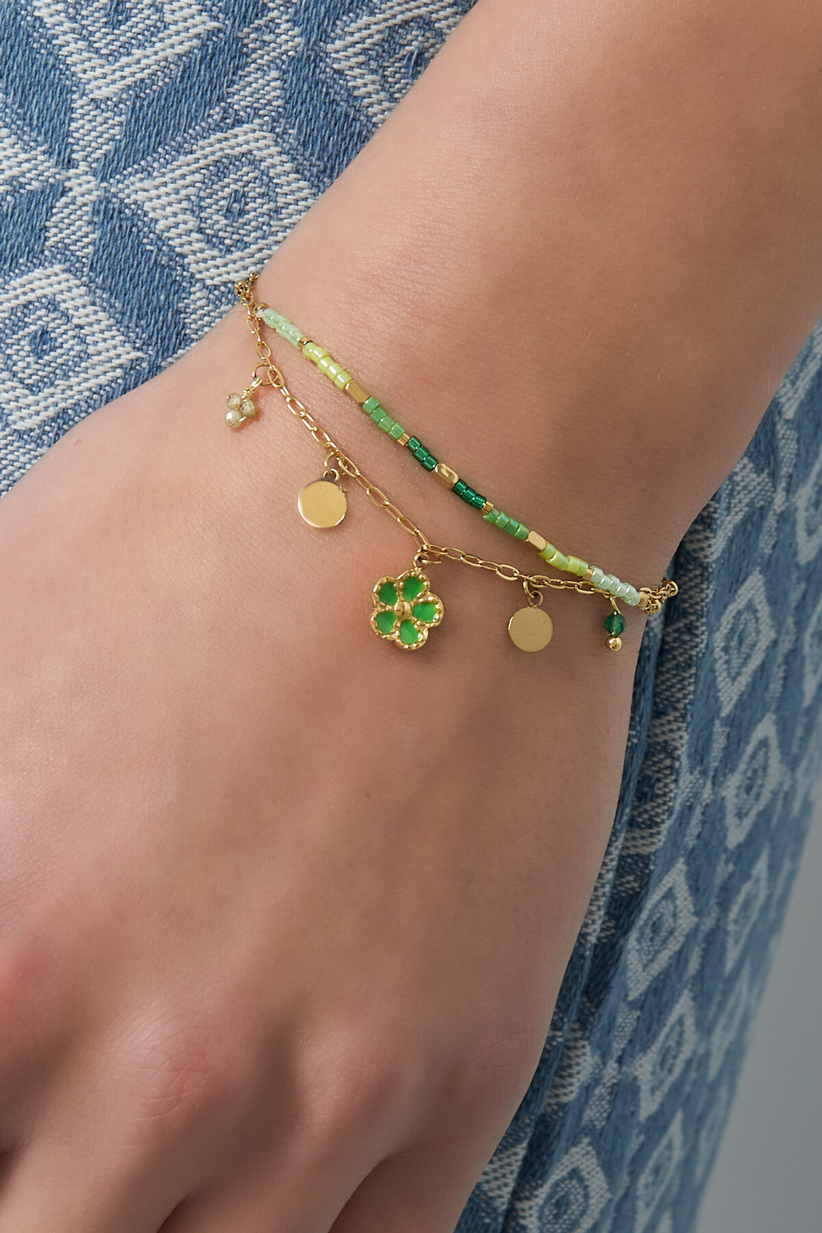 bracciale sogno verde