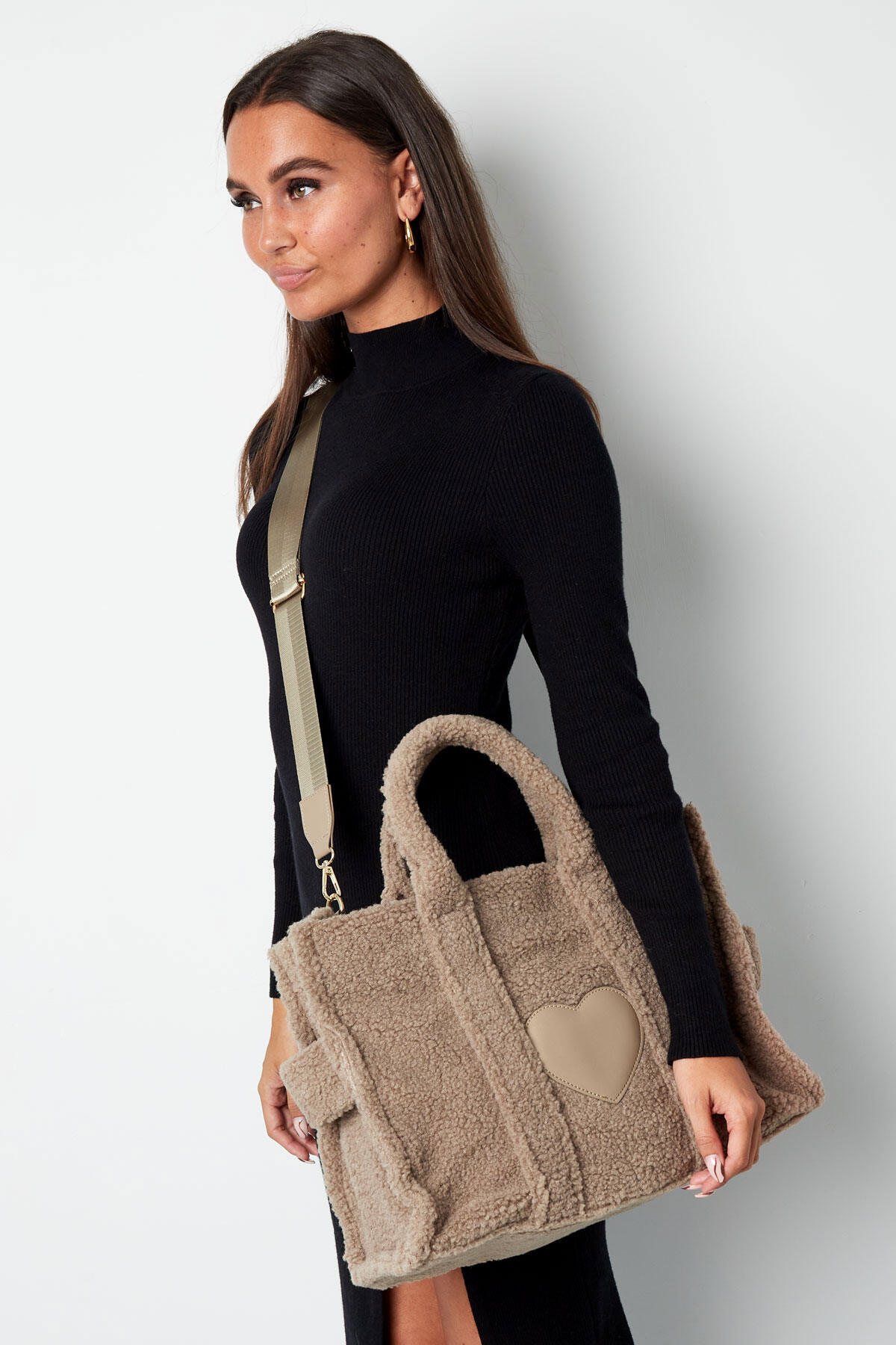 Teddy-Shopper mit Herz – rosa h5 Bild5