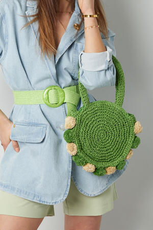 Pom pom beach bag h5 Picture4