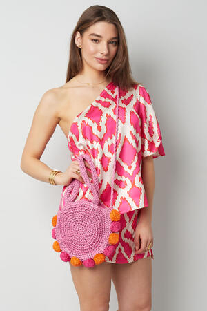 Pom pom beach bag h5 Picture5