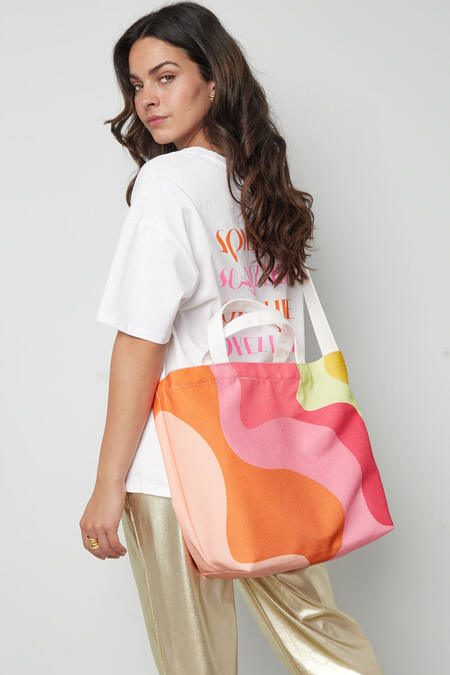Canvas shopper colorbomb - multi 2