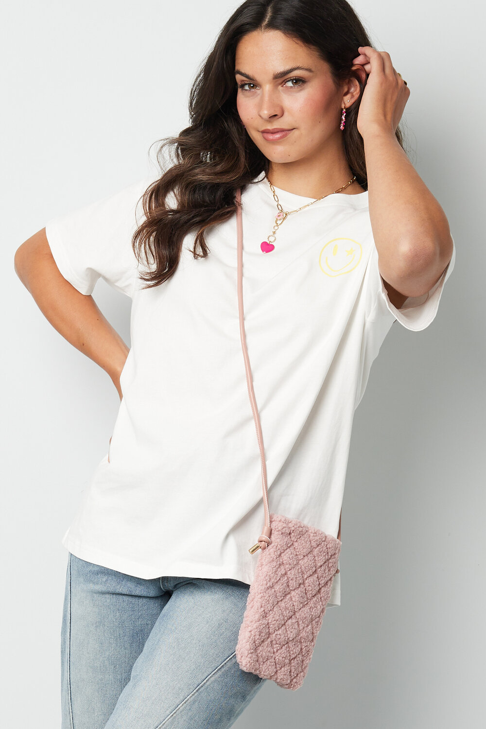 On-the-go phone bag - off white Picture3
