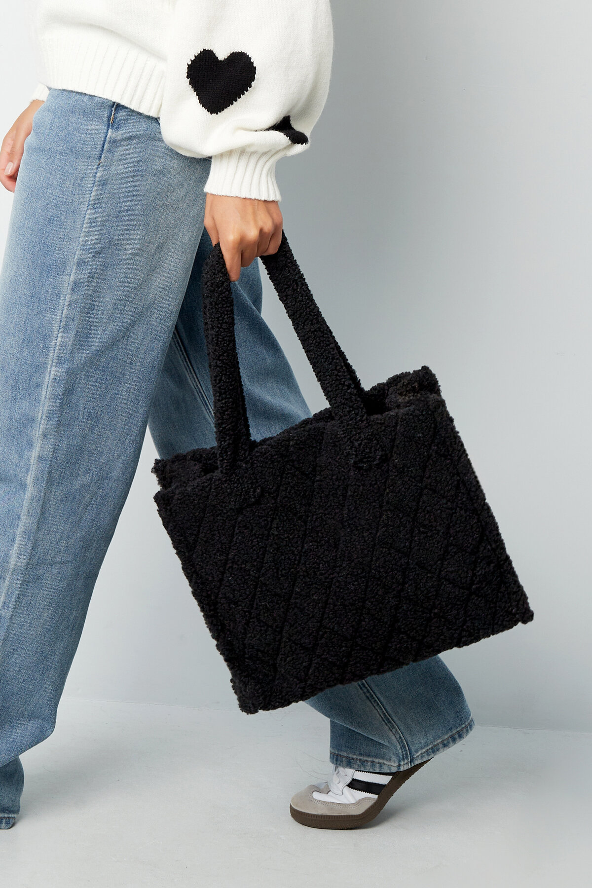 Sac fourre-tout en peluche