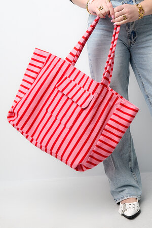 Shopper Bags Strip Casual Polyester Daily Accessories h5 Picture2