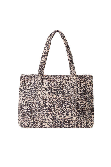 Borse tote con stampa leopardata, in poliestere, per tutti i giorni, accessori per tutti i giorni 2
