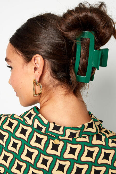Hair clip rectangle 2