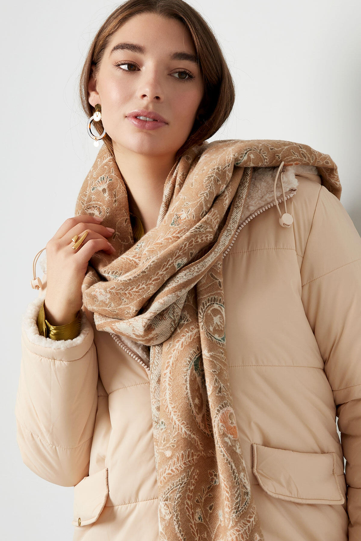 Schal mit Paisley-Print Bild3