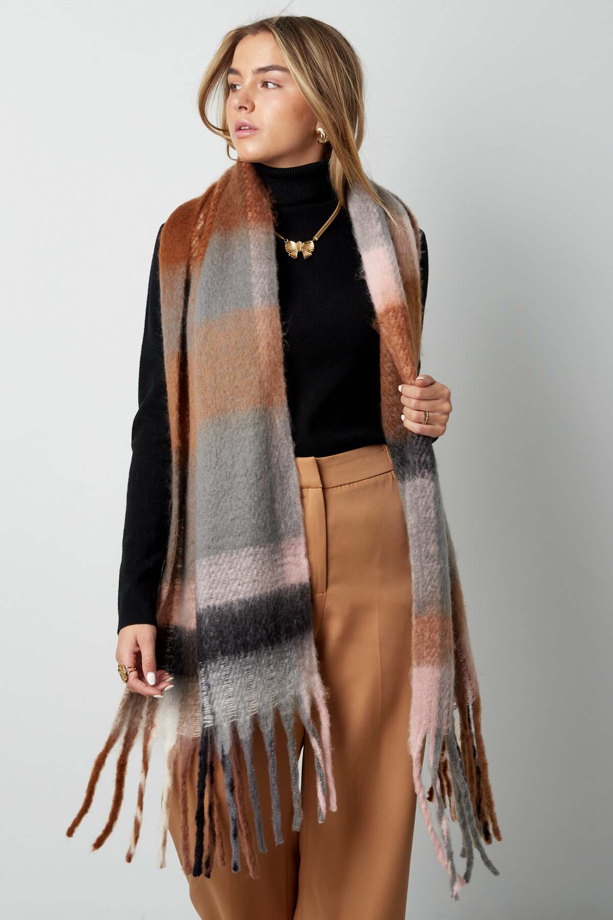 Color Block Scarf
