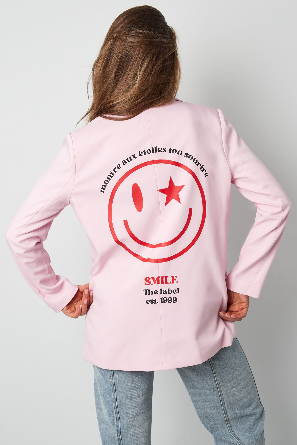 Set di Giacca da Donna in Poliestere Taglio Oversized con Logo Ricamato h5 Immagine7