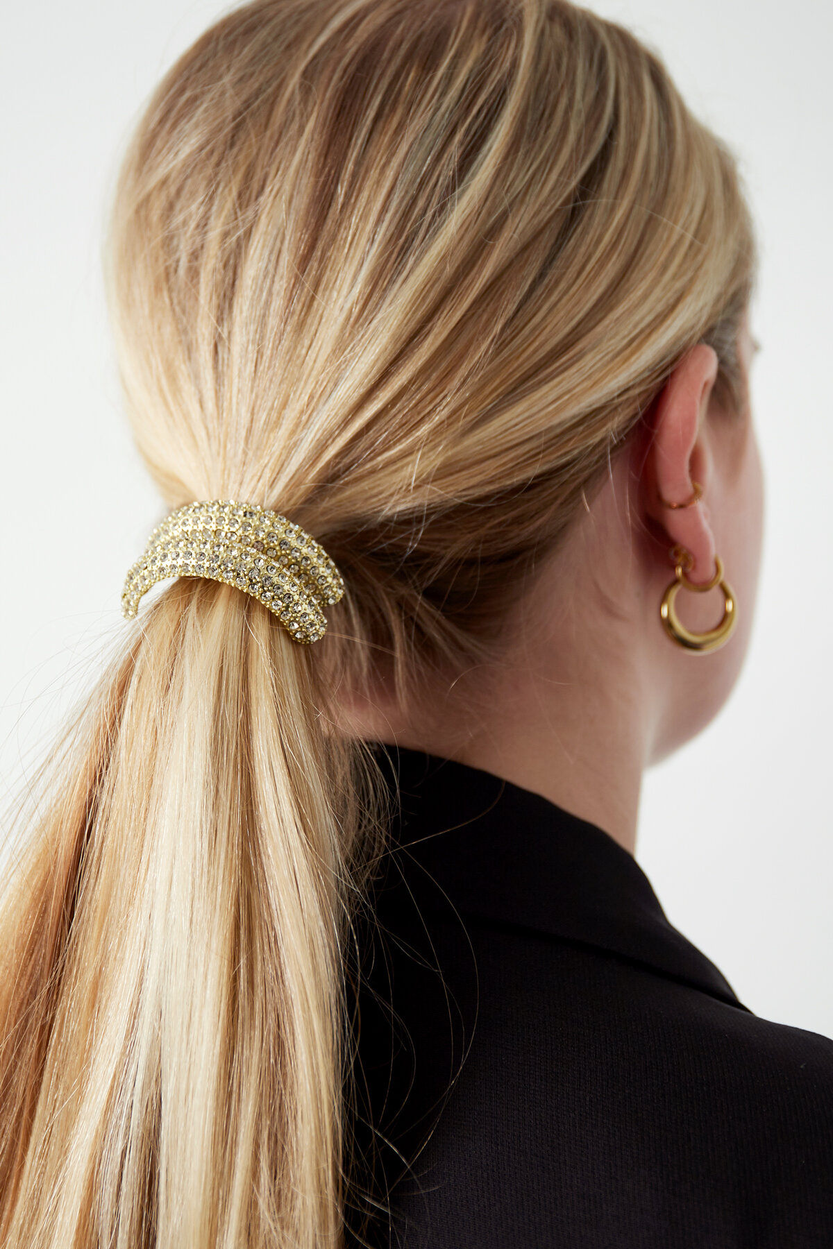 elegante elastico per capelli scintillante Immagine2