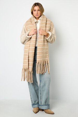 Winter scarves Strip Casual Polyester Daily h5 Picture3