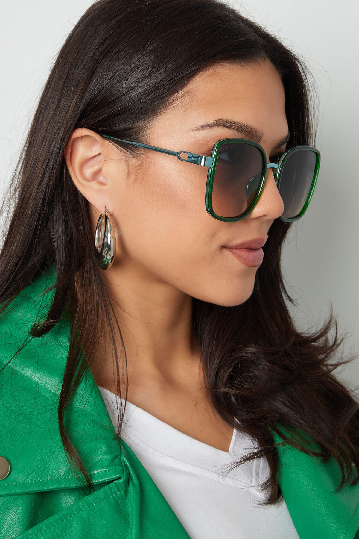 gafas de sol gafas redondas metal negro  h5 Imagen3