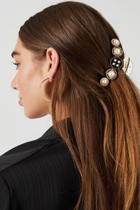 hair clip graceful pearls 2