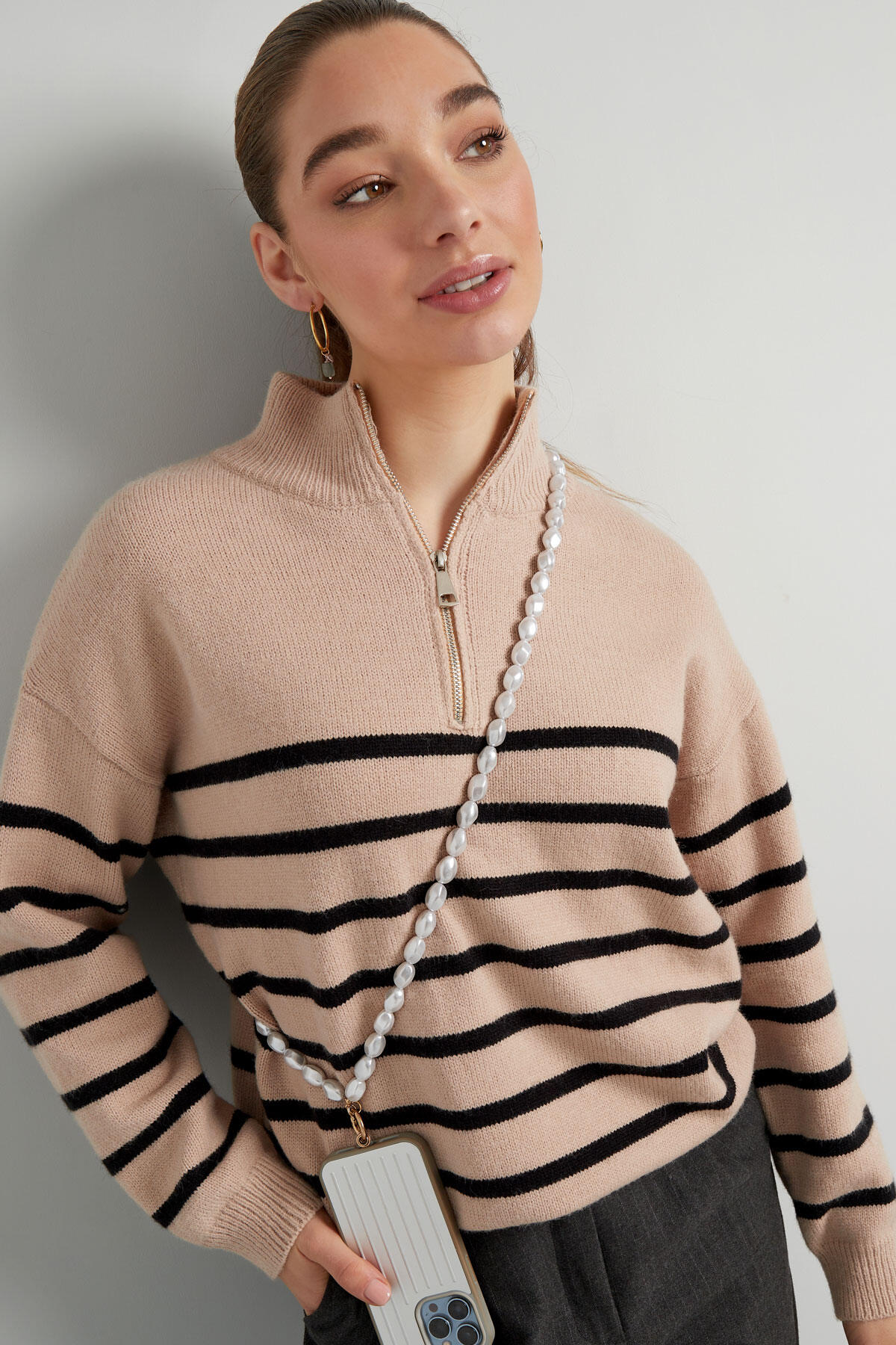 Cable telefónico perla tres chic Imagen2