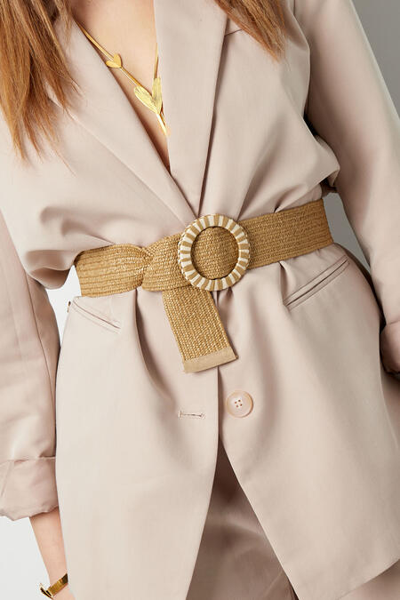 Colorful belt with print 2