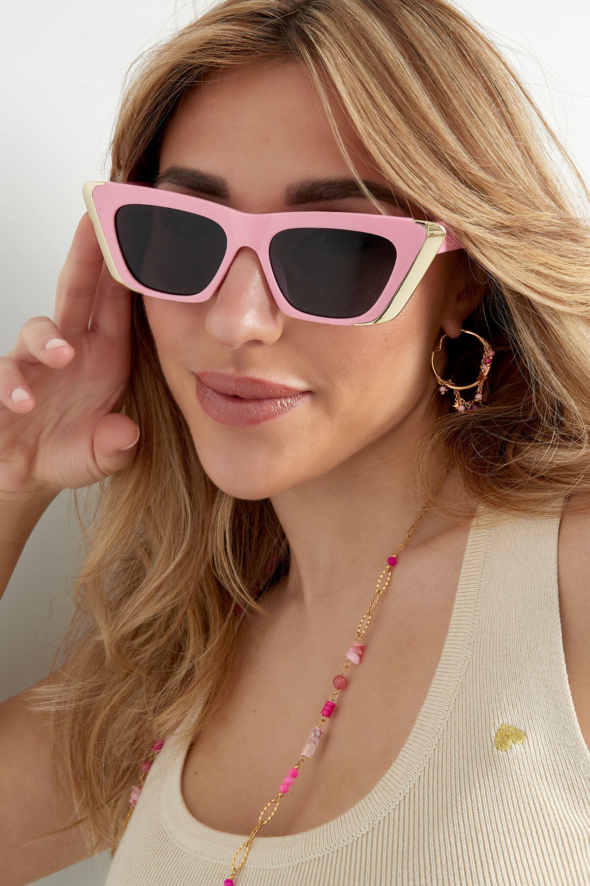 Gafas de sol sun savvy - Color dorado negro Imagen2