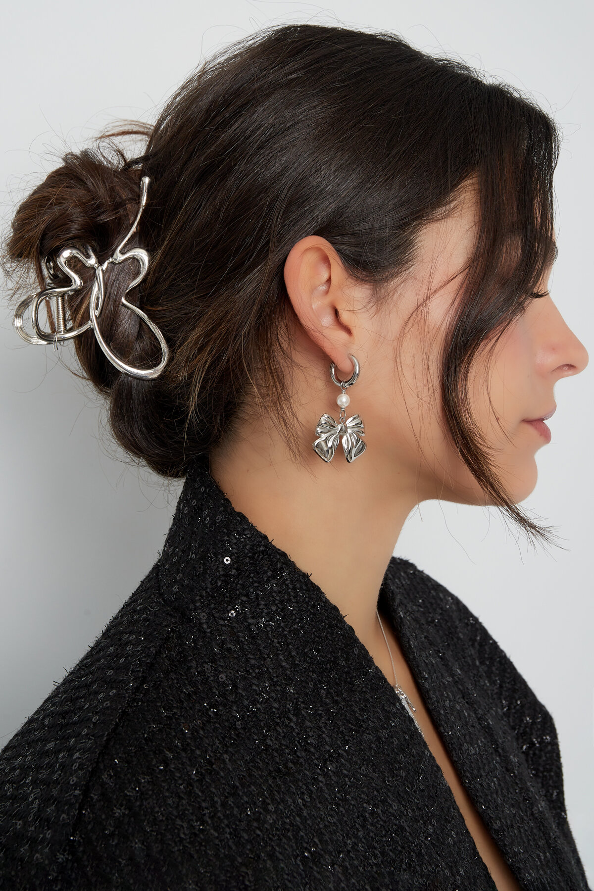 Pince à cheveux élégante - dorée Image2