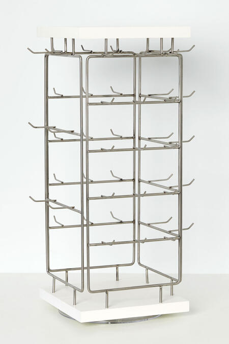 Présentoir à bijoux à quatre faces - collier