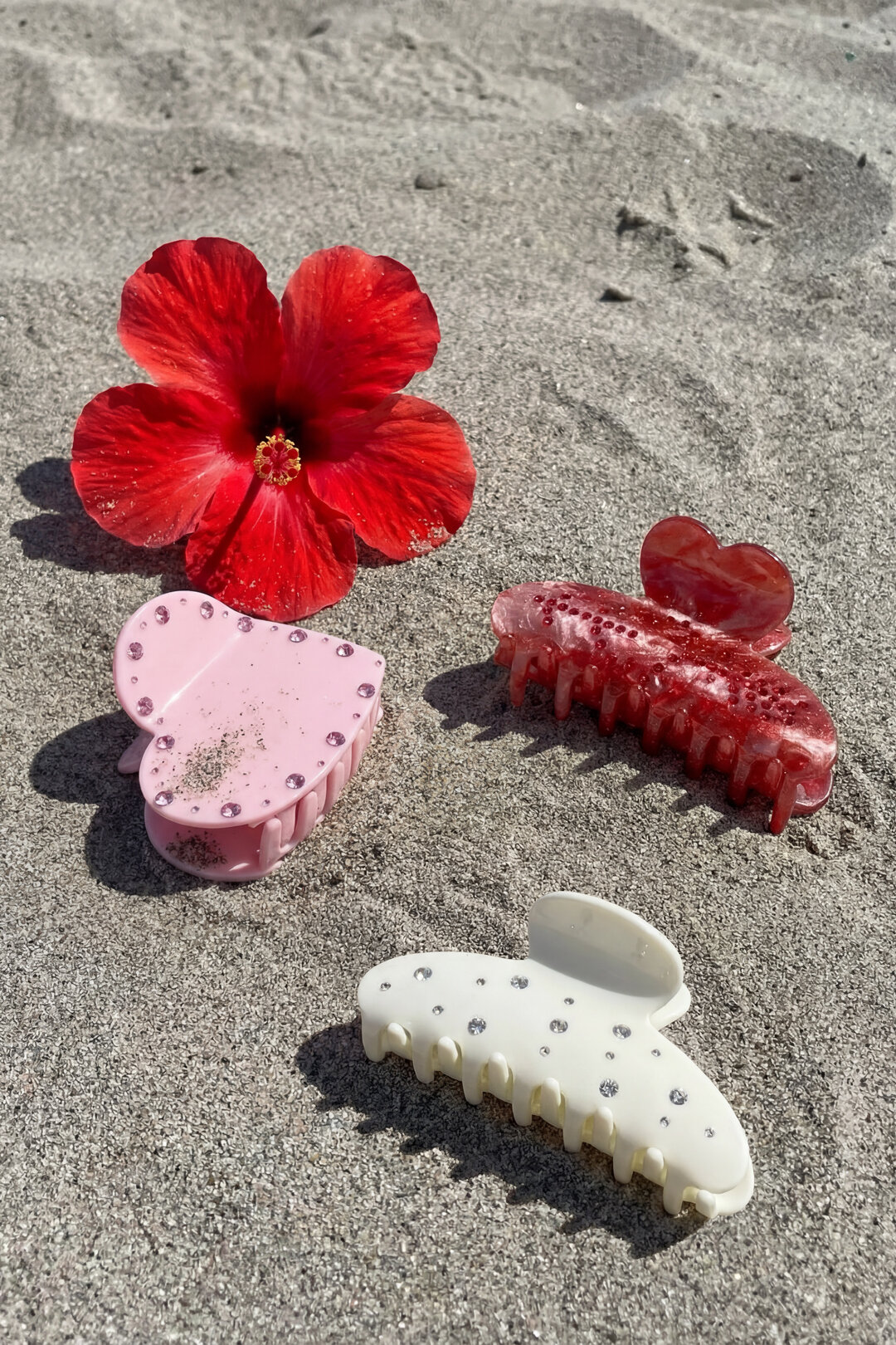 Hair Clips Heart Casual Acetate Valentine's Day Accessories Picture2