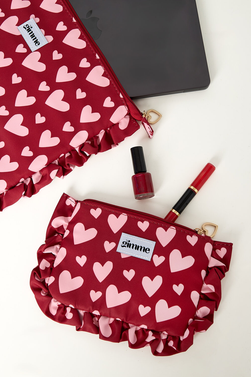 Makeup Bags Heart Casual Polyester Valentine's Day Accessories h5Picture2