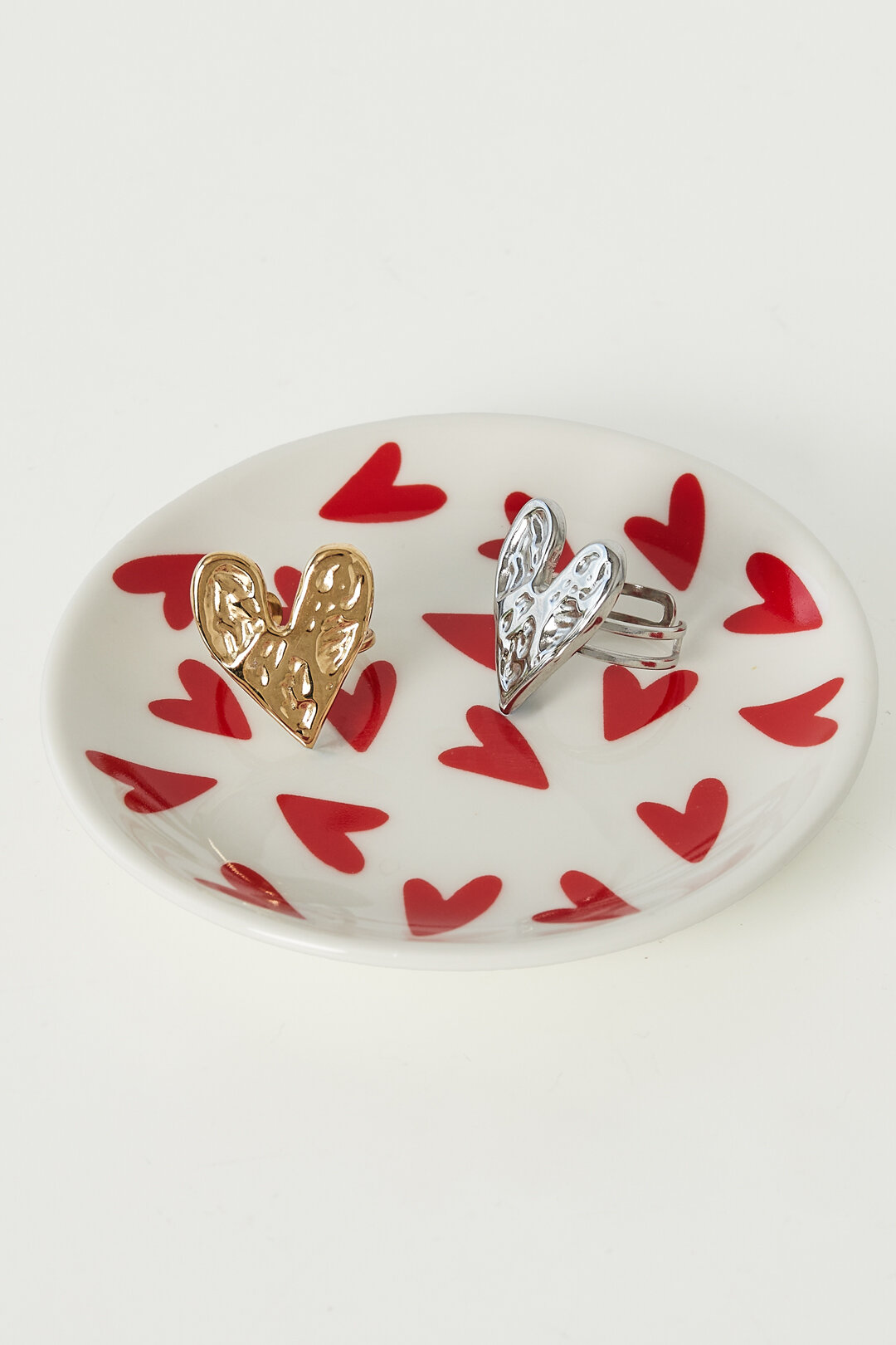 Jewelry tray heart