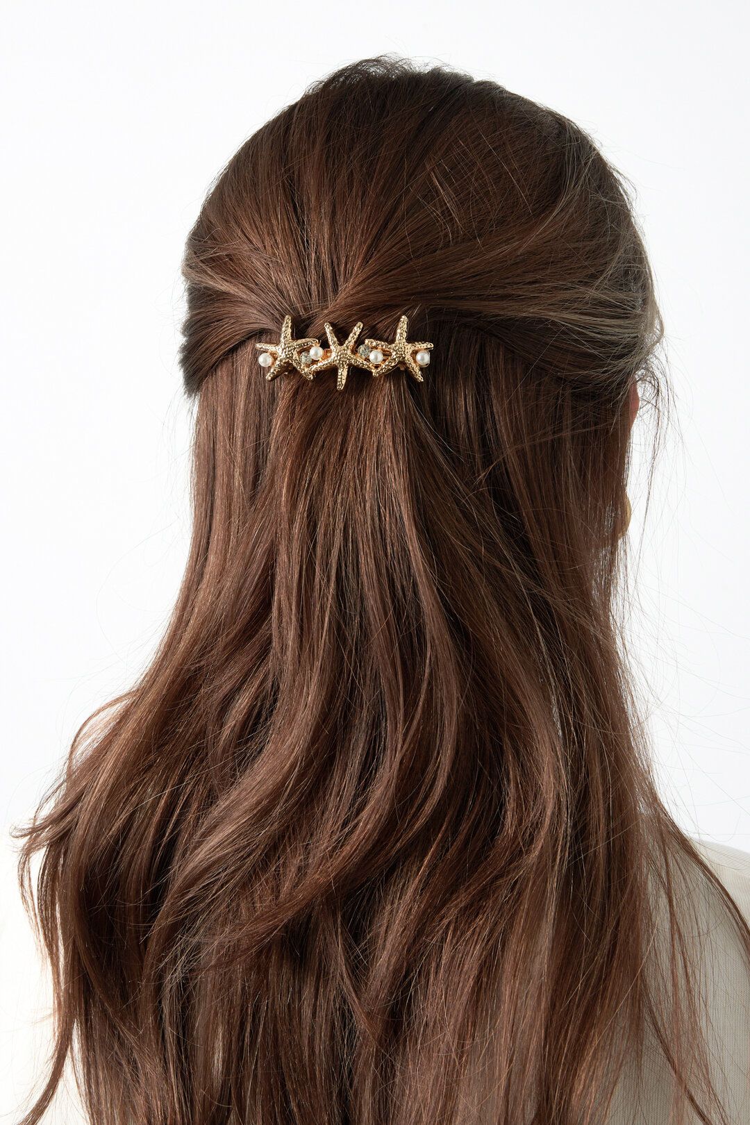 Pinzas para el cabello Estrella de mar Vacaciones Aleación Accesorios diarios