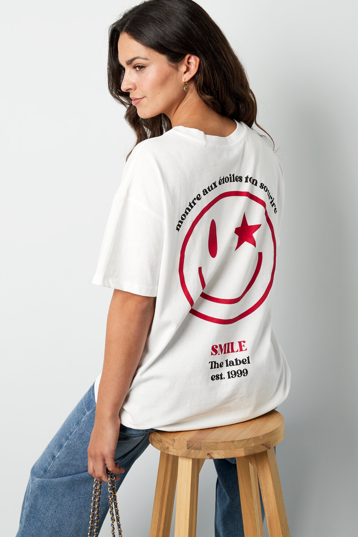 Cotton Women's T-shirt Oversized Graphic Print