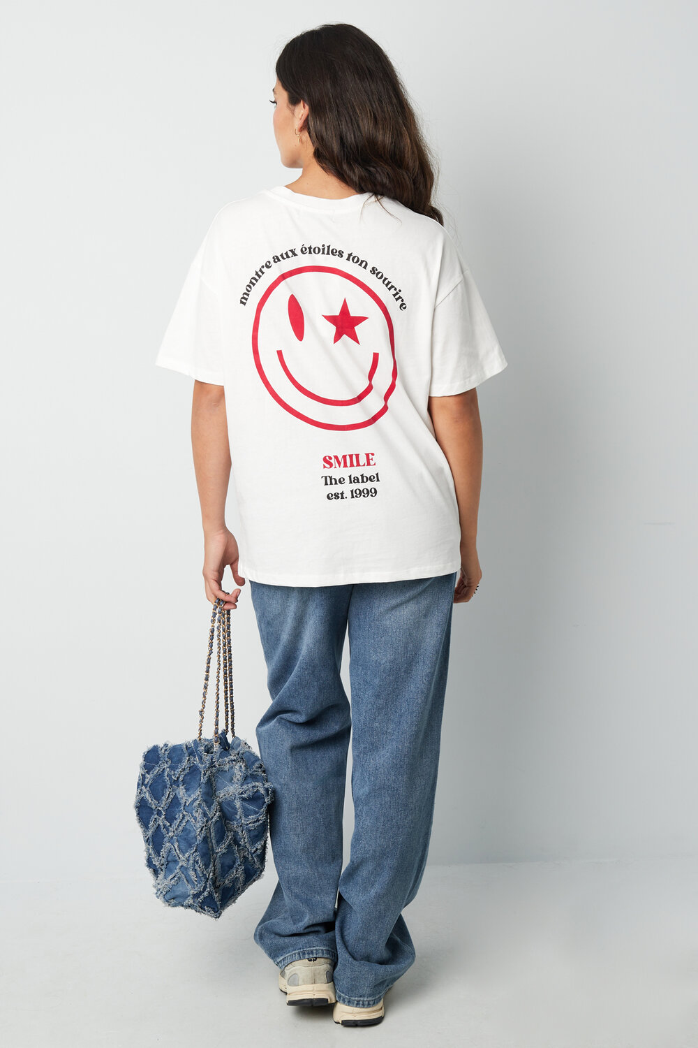 Cotton Women's T-shirt Oversized Graphic Print h5Picture8