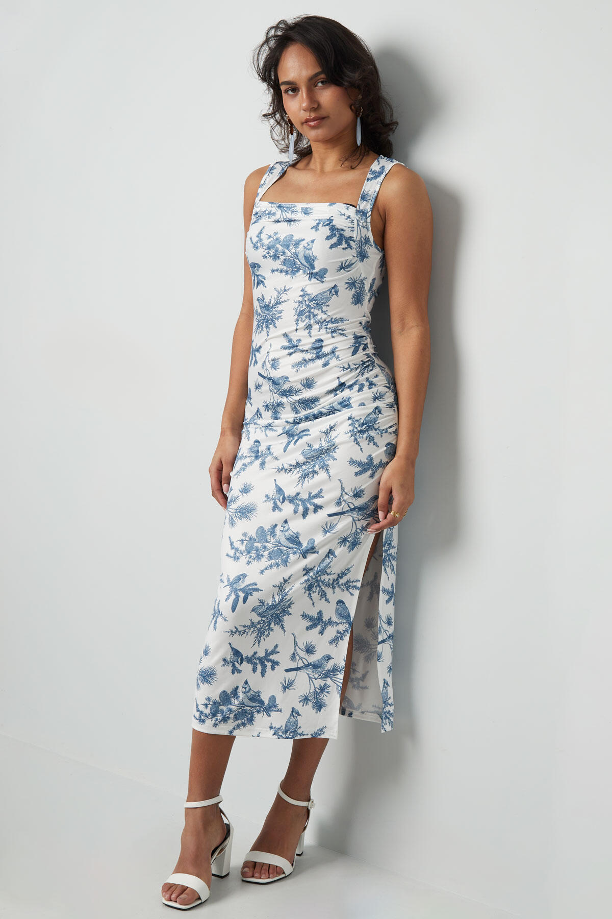 Vestido largo flores h5 Imagen3