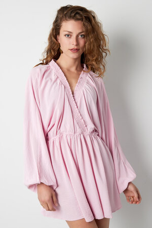 Polyester Fiber (Polyester) Mini Dresses Solid Color Casual Spring/Summer Clothes h5 Picture2