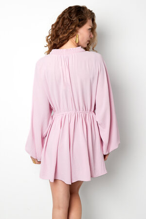 Polyester Fiber (Polyester) Mini Dresses Solid Color Casual Spring/Summer Clothes h5 Picture3