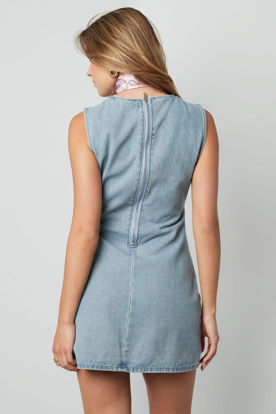 Cotton Women's Mini Dress Sleeveless Bodycon Picture8