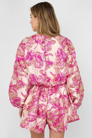 Flower Jumpsuit (Pack with plastic bag) h5 Picture7