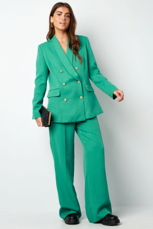 Oversized Blazer Gold Color Buttons h5 Picture7