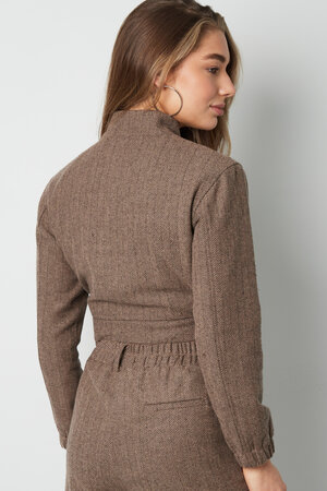 Giubbotto Corto Donna in Poliestere Stile Utility Chiusura Anteriore a Zip h5 Immagine9