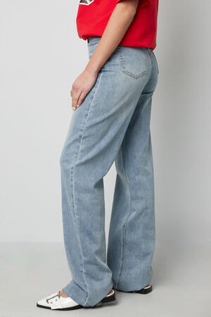 Cotton Woven Women's Straight Leg Pants Casual Solid Color h5 Picture2