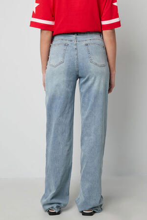 Cotton Woven Women's Straight Leg Pants Casual Solid Color h5 Picture3