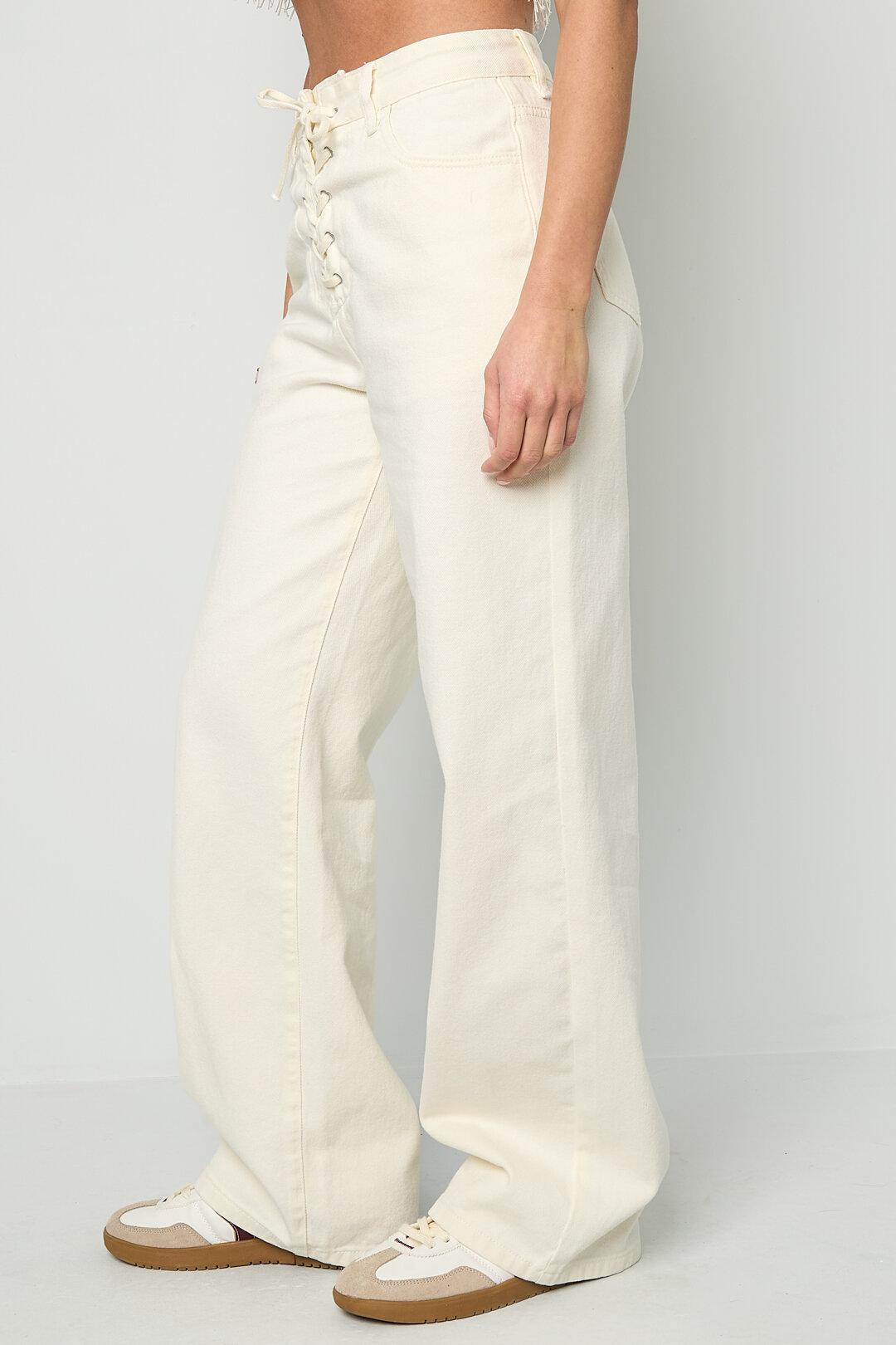 Lace Up Denim Jeans h5Picture7