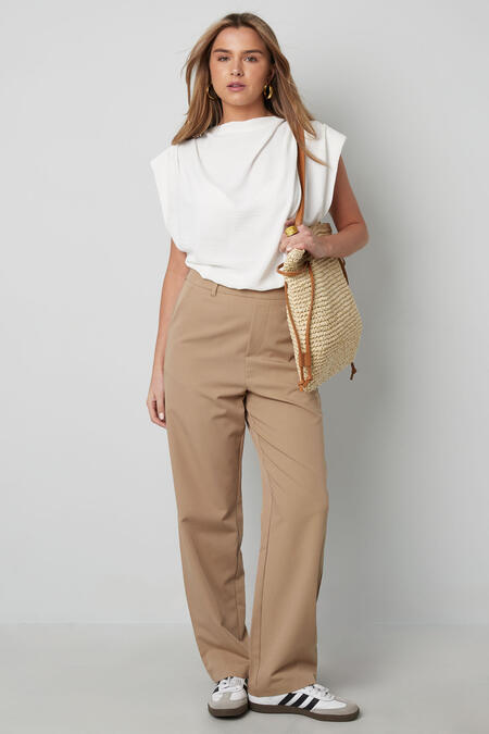 Cotton Blend Women's Wide Leg Bodysuit Spring/Summer Comfort Fit