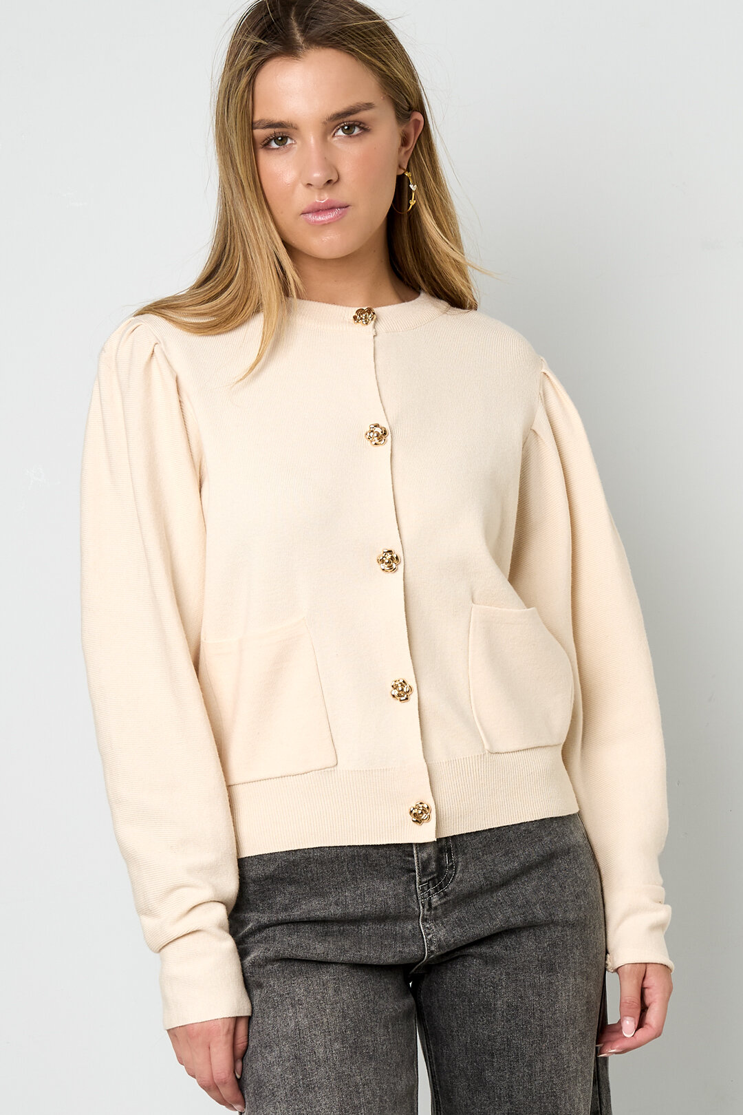 Knitted Viscose Women's Cardigan Fall/Winter Casual Solid Color Picture11