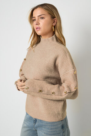 Strick-Polyesterfaser Damen Rollkragenpullover Casual Einfarbig h5 Bild9